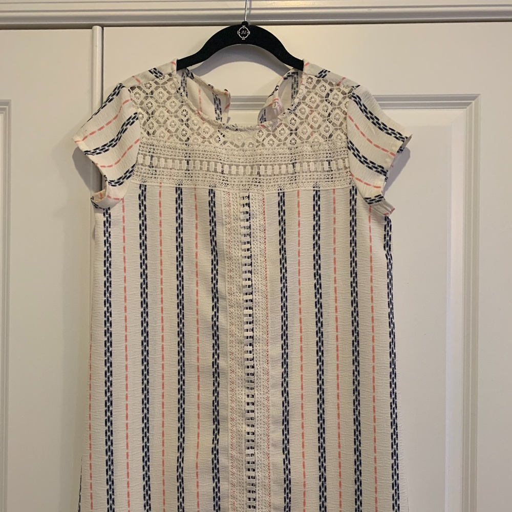 Xhiliration Dress with lace detailing